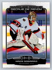 2022-23 O-Pee-Chee Rainbow Mads Sogaard RC 087/350 Ottawa Senators #563