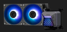 MSI MAG CORELIQUID A15 240 - AIO ARGB CPU Liquid Cooler - 240 MM Radiator - - AM