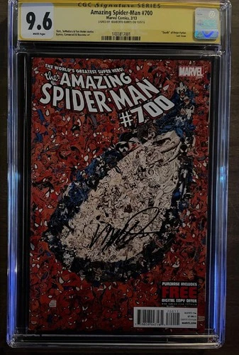 Amazing Spider-Man 700 Marvel Comics 2012 CGC 9.6 SS Humberto Ramos