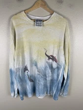 Jungmaven Longsleeve Art Shirt Tie Dye Men’s Large