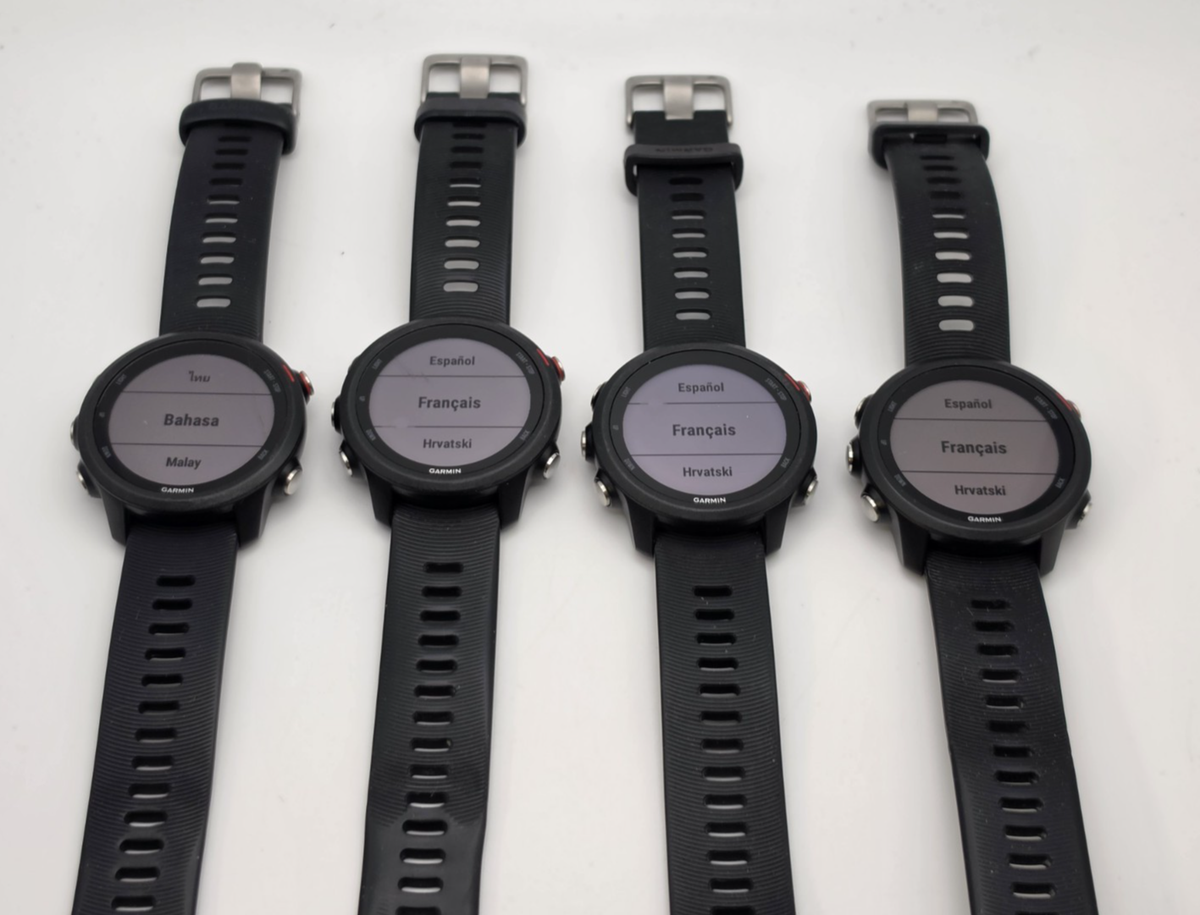 Garmin Forerunner 245 Music GPS Smartwatch Black - Lot of 4 | eBay