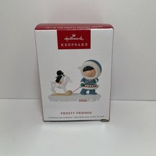 2025 Hallmark Keepsake Frosty Friends Christmas Tree Ornament In Box QXR8332