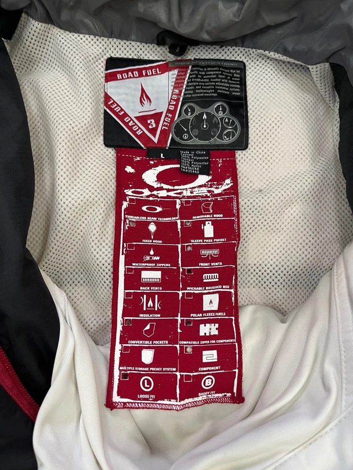 Vintage Oakley Jacket Software 3 In 1 Nitro Fuel Technical Ski Mountain Parka L - Image 3 of 4