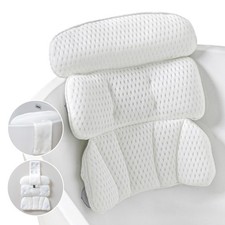 Bath Pillow Bathtub Pillow for Tub Luxury Bath Tub Pillows for Tub Neck and B...
