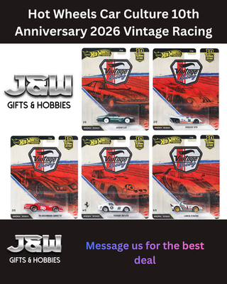 ミスチロル様TOKO 中古ホットワックスアディティブ & ワックスセット+HF Hot Wheels Car Culture 10th Anniversary Vintage Racing Set of 5