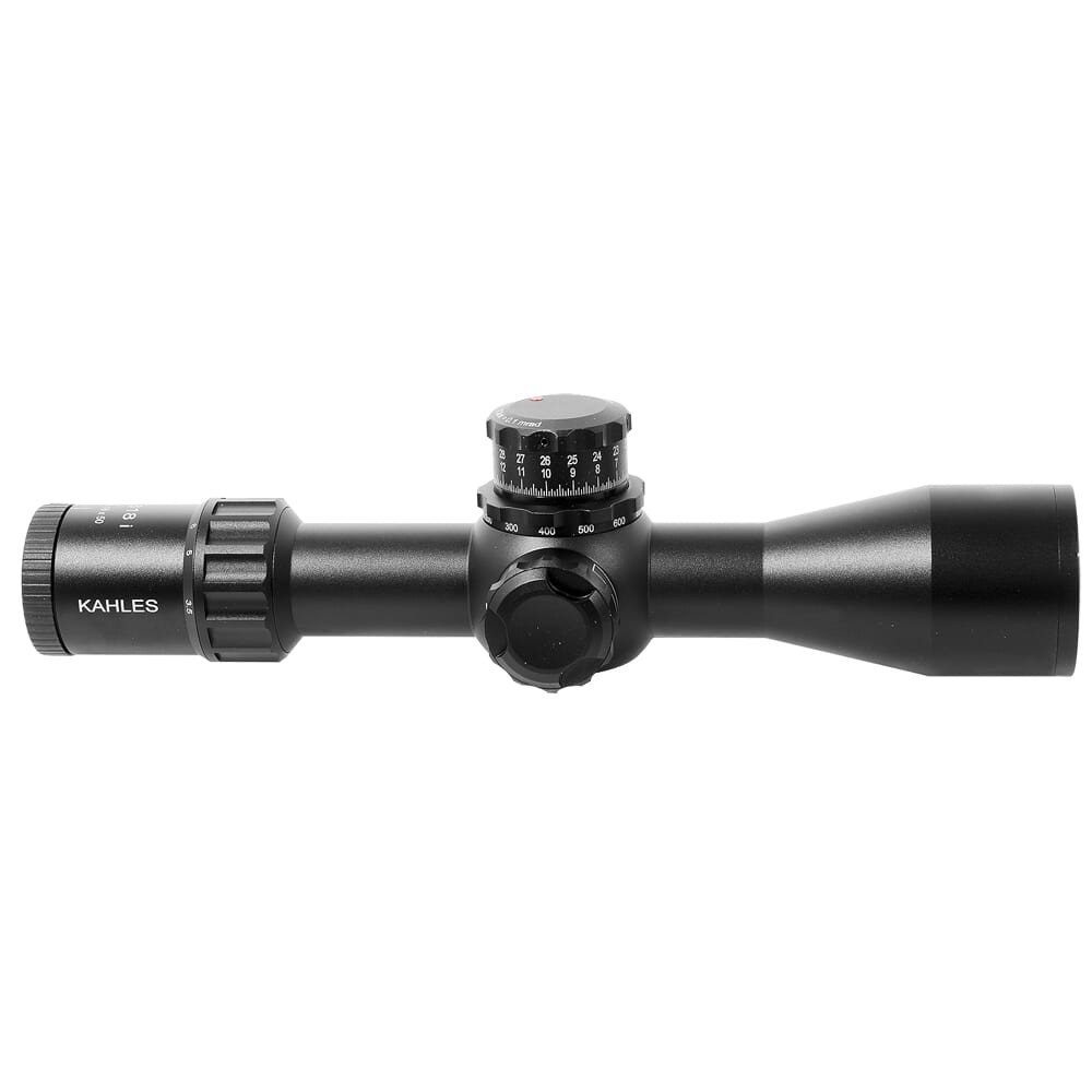 Kahles K318i 3.5-18x50 CCW MSR Riflescope, Twist Guard Windage