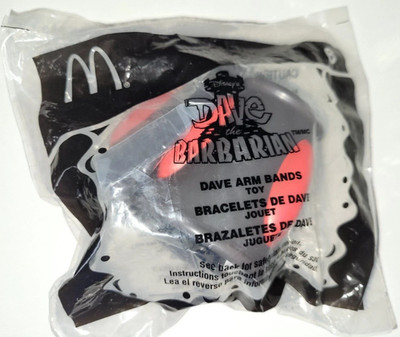 McDonalds Happy Meal Toy 2004 Disney Dave the Barbarian # 6 Arm Bands