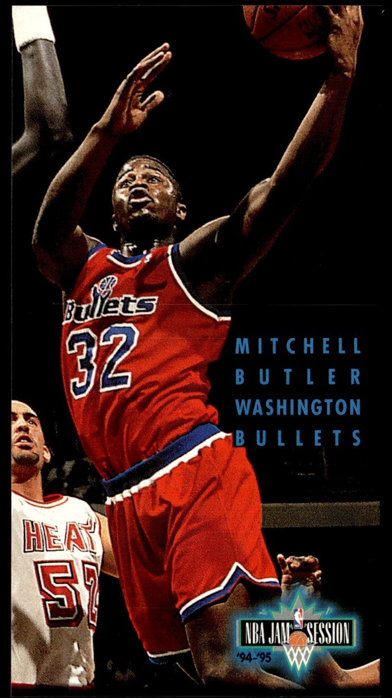 1994-95 Fleer Jam Session Mitchell Butler Washington Bullets #191
