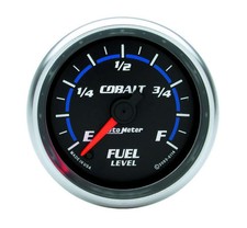 Autometer 6114 Cobalt Fuel Level Gauge 2-116 0-280 Ohm Programmable Autometer 6114 Cobalt Fuel Level Gauge 2-116 0-280 Ohm Programmable