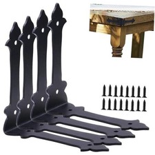 4 Inch Corner Protector Furniture Edge Corner Guards Corner Black 4 Pack