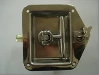 RV/CAMPER/TRAILER DOOR  T- HANDLE - STAINLESS STEEL WITH LOCK/KEY