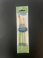 BRUSH SET LOEW CORNELL 4PC GOLD NYLON HAIR - ACRYLIC/OIL/WATERCOLOR 2035