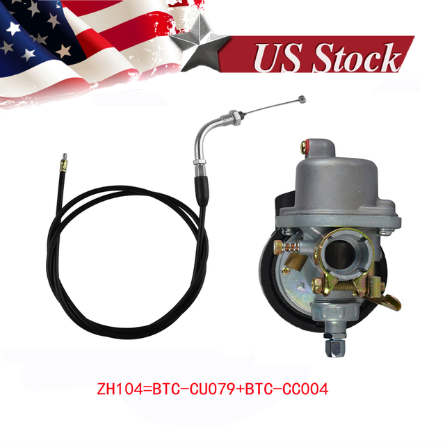 Carburetor Throttle Cable 49cc 60cc 66cc 80cc Engine Motorized Bicycle