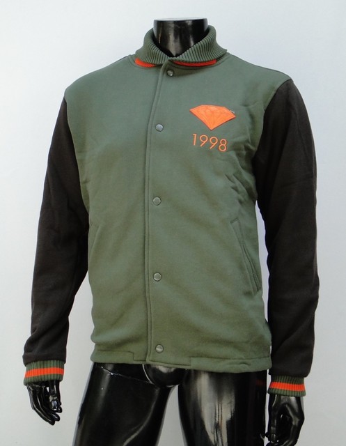 diamond supply varsity jacket