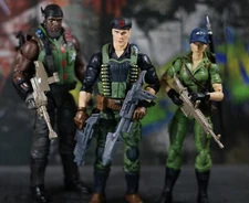 GI Joe Classified 6” Scale Military Theme Action Figure Weapon Prop Lot