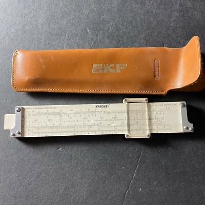 Vintage Bruning  Pocket Scale Ruler No. 2398 