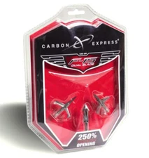 Carbon Express F-15 Broadheads 100 Grain Dual Blade 250% Greater Wound Channel