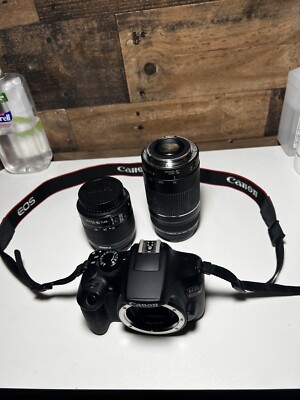 Canon Rebel T6 Digital SLR Camera Mega Bundle Black 660685178595|