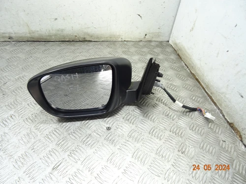 2014 NISSAN QASHQAI DCI MK2 J11 5DR HATCH FRONT LEFT POWERFOLD WING MIRROR *5132
