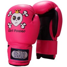 Guanti da boxe per bambini BAY® GIRL POWER rosa rosa mini 4 6 8 10 kids box guanti