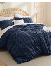 Bedsure Boho Duvet Cover Twin 80x90 XL/ Zipper Closure/ One Sham /No Comforter