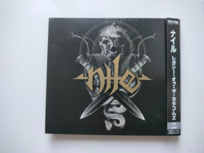 Nile   Legacy Of The Catacombs,  YSCY-1084 OBI  JAPAN CD