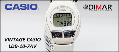 Casio Vintage LDB-10-7AV, Illuminator, Telememo, QW.1827, WR.50M. Jahr.1998.