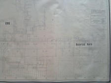 Fischtrawler "Heinrich Kern": 5 gerollte Baupläne