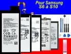 BATTERY for Samsung Galaxy S6/S7/S8/S9/S10 Edge Plus 100% New + Tool Kit