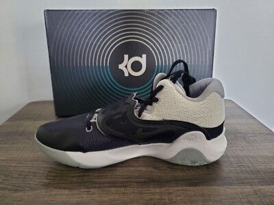 Nike‎ KD Trey 5 X Sneakers Men\'s Sz 14 Black White Volt Basketball Kevin Durant Nike KD Trey 5 X Black White Volt DD9538-007 Basketball  main image 3
