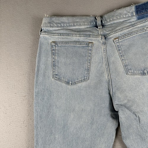 Abercrombie Fitch Jeans Women’s 36x30 31/12r Blue Denim The Baggy Low Rise - Picture 19 of 21