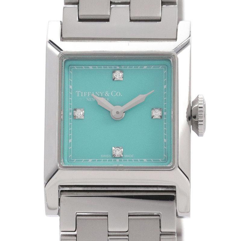 Tiffany Women s Union Square 20mm Watch 73332575 SS Tiffany Blue Watch Use