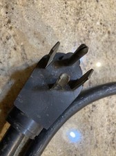 4 Ft 30 AMP 4-Prong Wire Dryer Power Cord with Eyelet Terminals Used