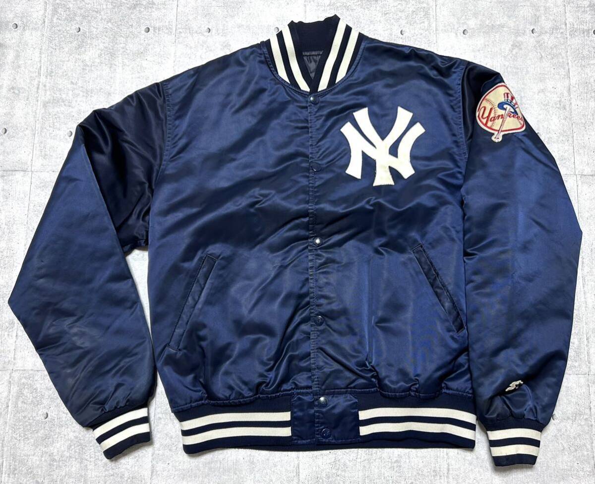 New York Yankees 90s Deadstock Nylon Starter Jacket Diamond Collection MLB