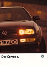 VW CORRADO-Coupé 1993: VR 6 e 2.0 16 V, 28 pagine, icona anni 90, come nuova