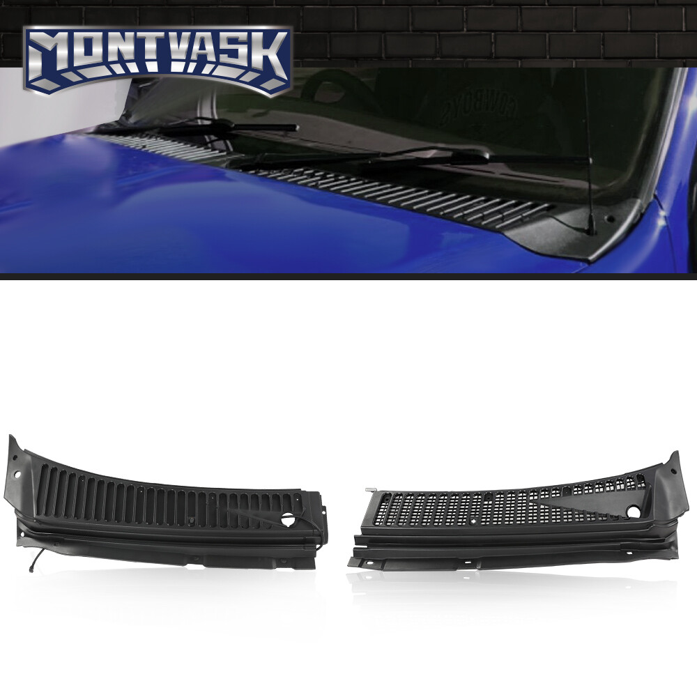 Windshield Wiper Vent Cowl Cover Grille Panel Fit For 19992007 Ford