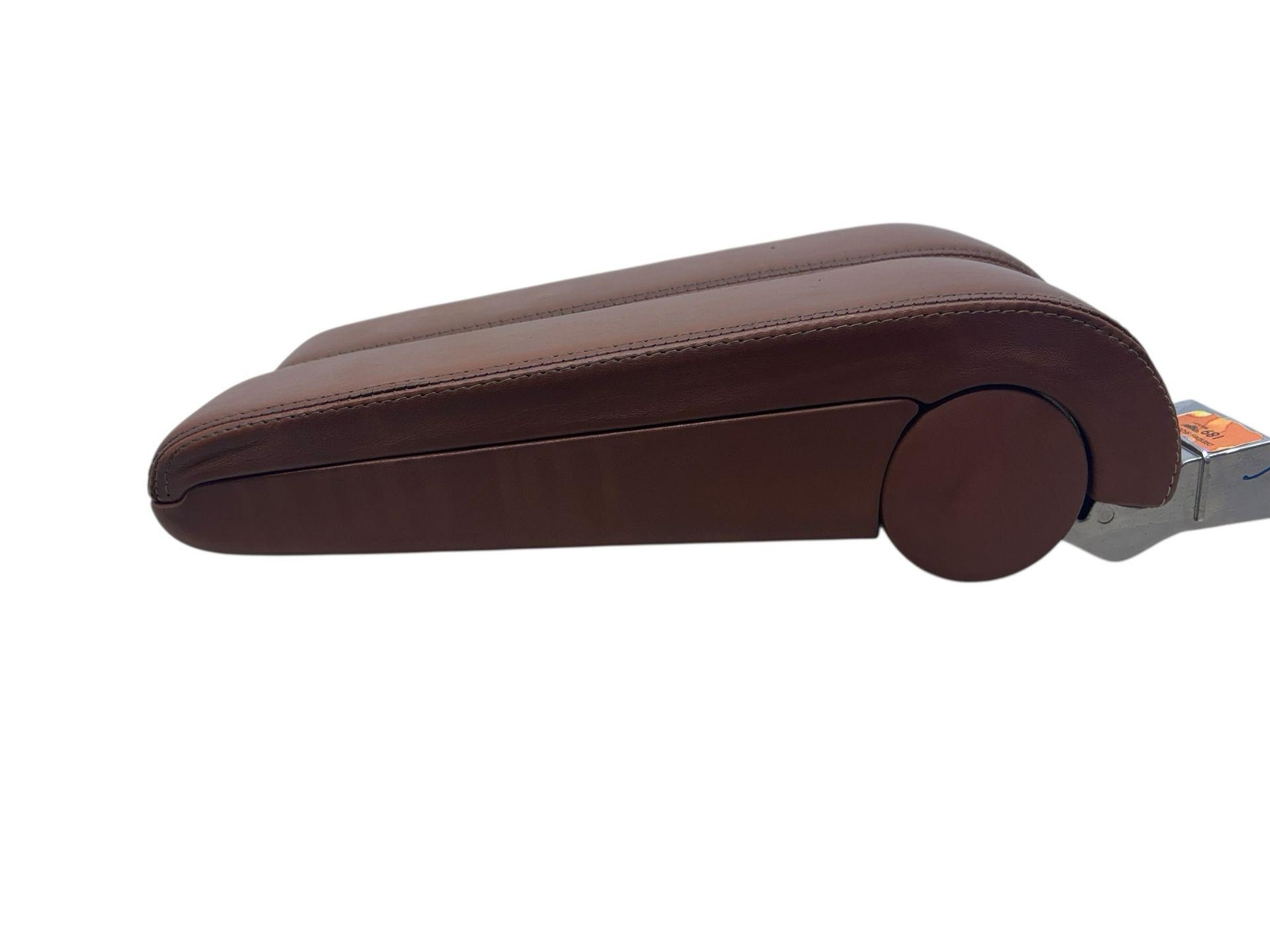2006-2012 BENTLEY CONTINENTAL FRONT CONSOLE LID ARMREST | SADDLE (99) *INDENTS*
