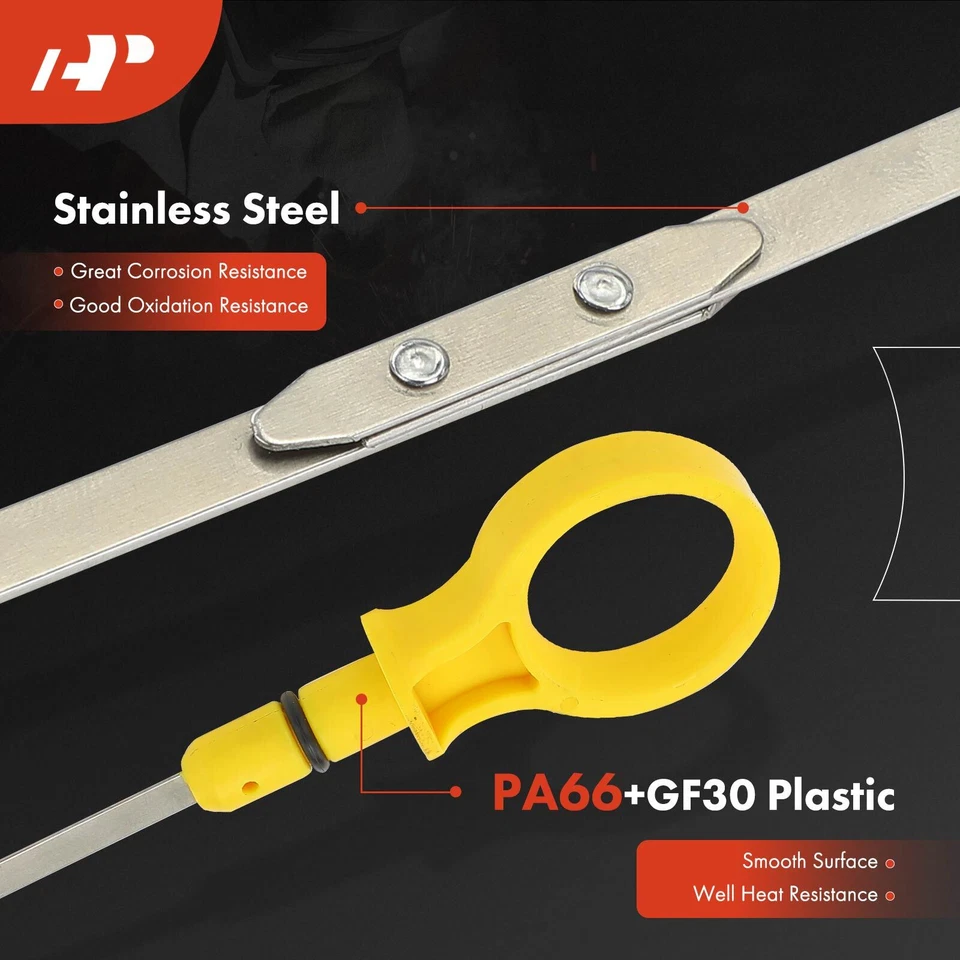 Varilla de medición de aceite de motor A-Premium para Ford F-250 / F-350 Super Duty 2006-2007 6,8 L Foto 2 de 4