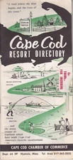 1964 Cape Cod Resort Directory Booklet