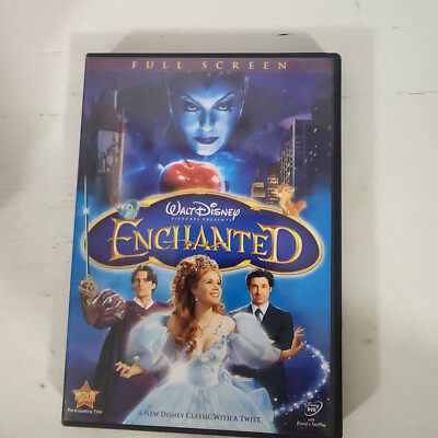 Enchanted (DVD, 2007, Full Screen)