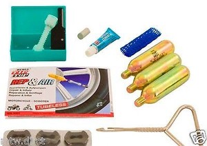 puncture repair kit for motorcycles