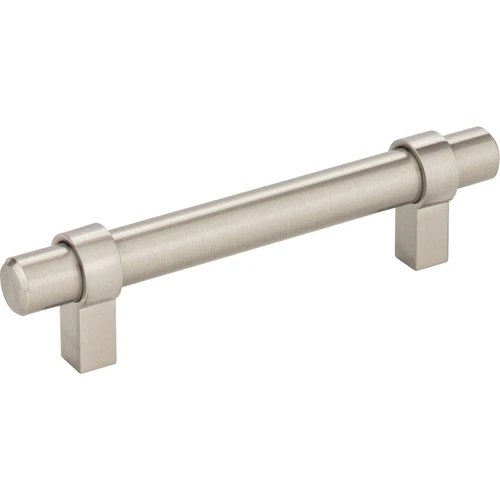 Key Grande 3-3/4" Center to Center Satin Nickel Cabinet Pull - NEW  (JA-596SN) - Picture 3 of 3