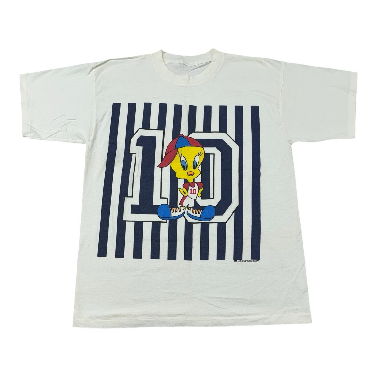 Tweety Looney Vintage 90s Tunes Bird Shirt T T-Shirt T-shirt Size 