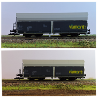 Tt GüTerwagenset Der Viamont A.S., Zwei Selbstentladewagen Ep.Vi Tillig 01079