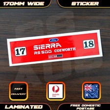 DJR Sierra RS500 Dick Johnson Racing Style Retro Sticker Decal Bathurst Cosworth