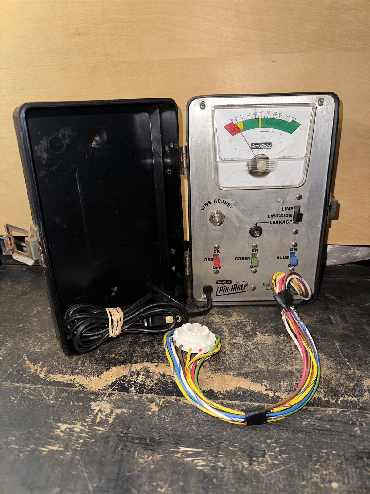 TeleMatic PixMate KP710 CRT Color Picture Tube Tester eBay