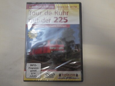 DVD Rio Grande 6117 Tour de Ruhr mit der 225 Doppel- DVD 2,5 Stunden Laufzeit Br
