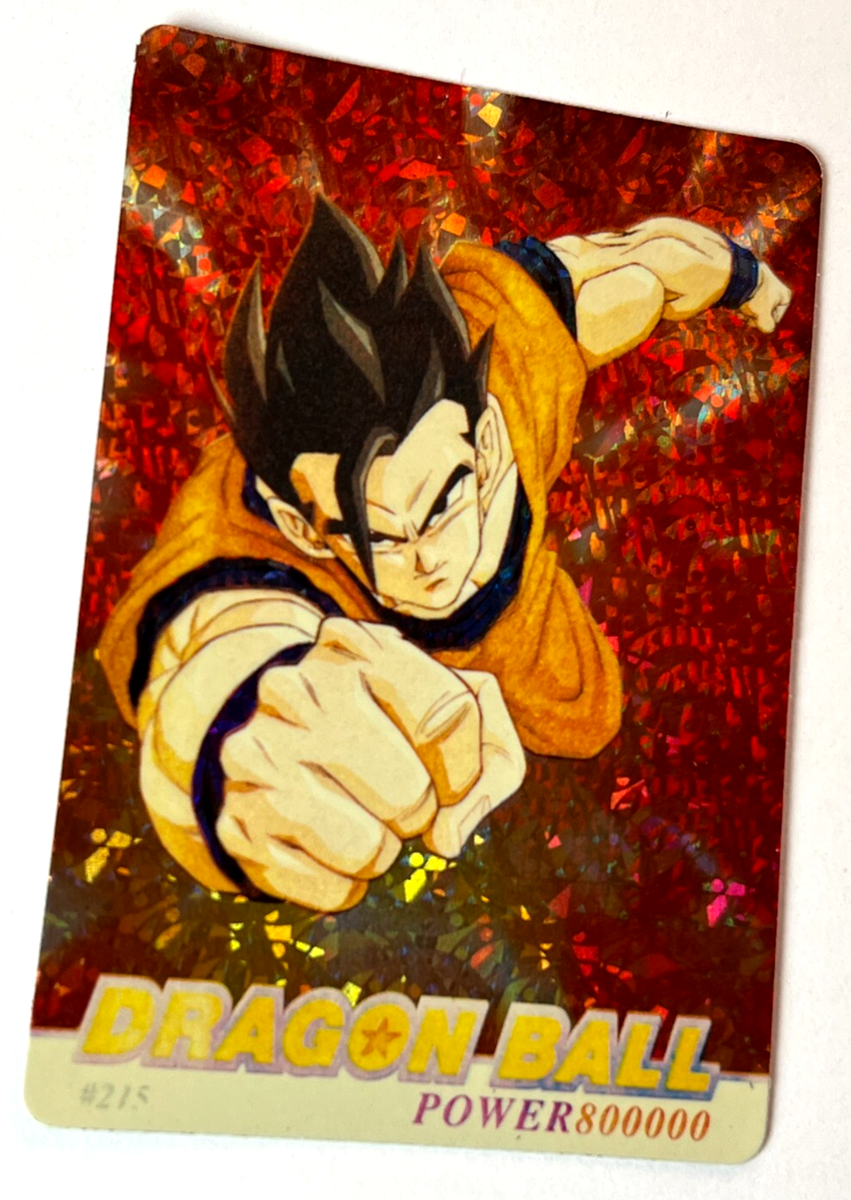 1997 DRAGON BALL Z Card #215 GOHAN VTG Foil Variant | eBay