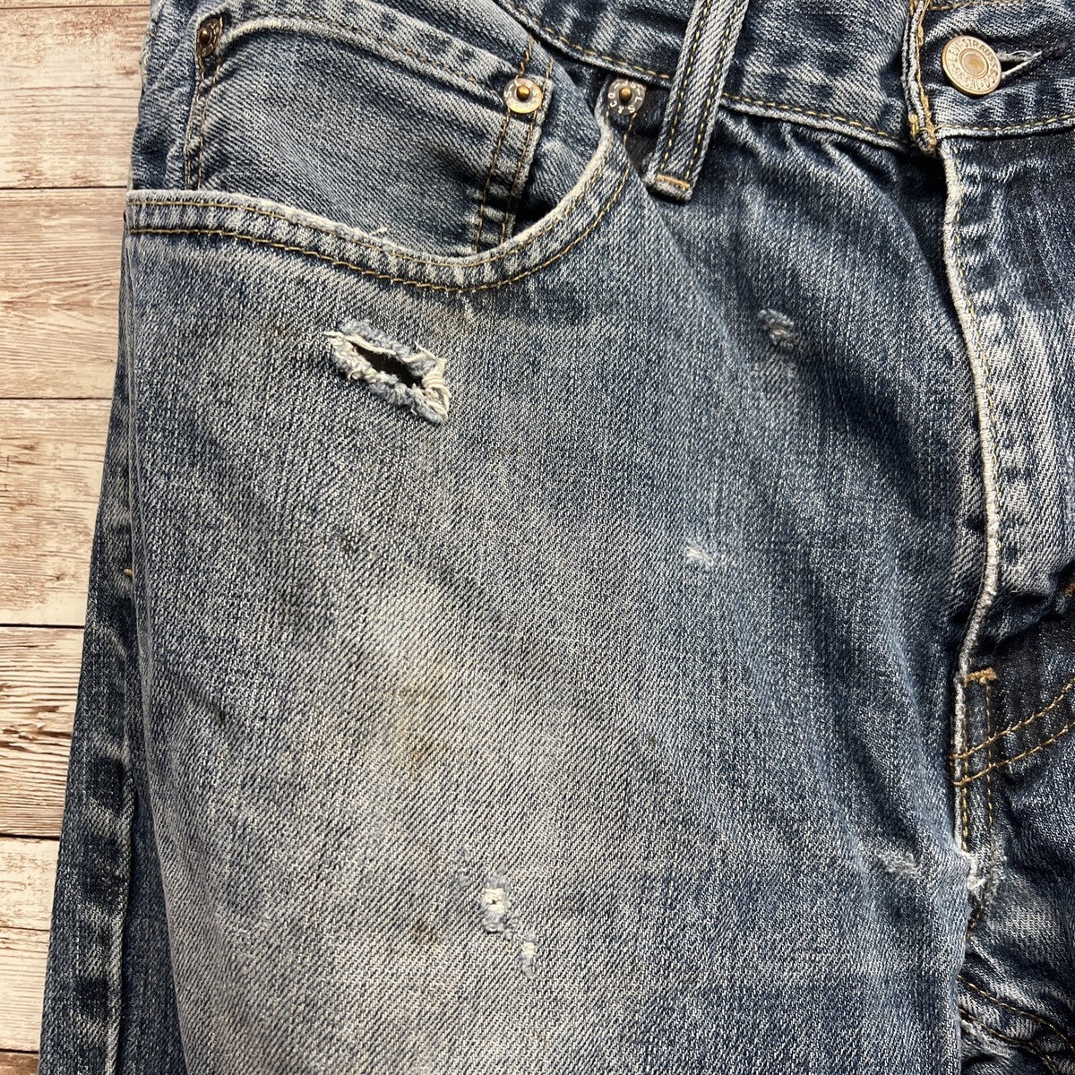 ②サイズL 廃盤希少 新品Levi’s vintage clothing 559 Vintage 90s Levi's 559 Relaxed Straight Fit Jeans Size 50×27