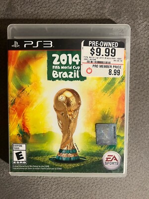 FIFA Fußball-Weltmeisterschaft Brasilien 2014 Sony PlayStation 3 Rar selten